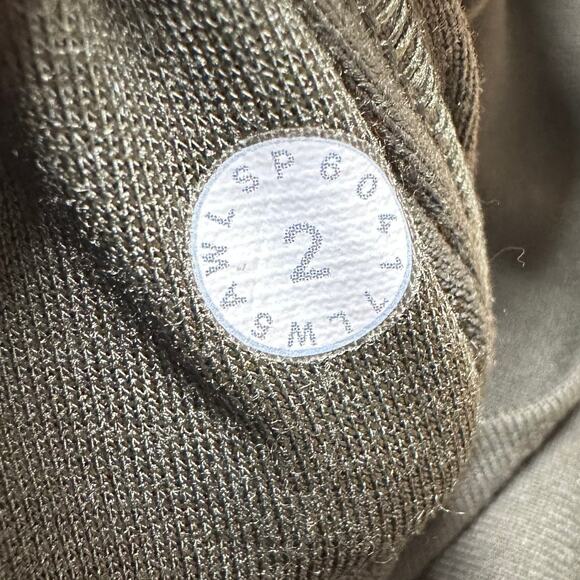 Lululemon Wunder Under Pant Tech Mesh 28" Dark Olive Women's Size 2 EUC - Picture 6 of 9